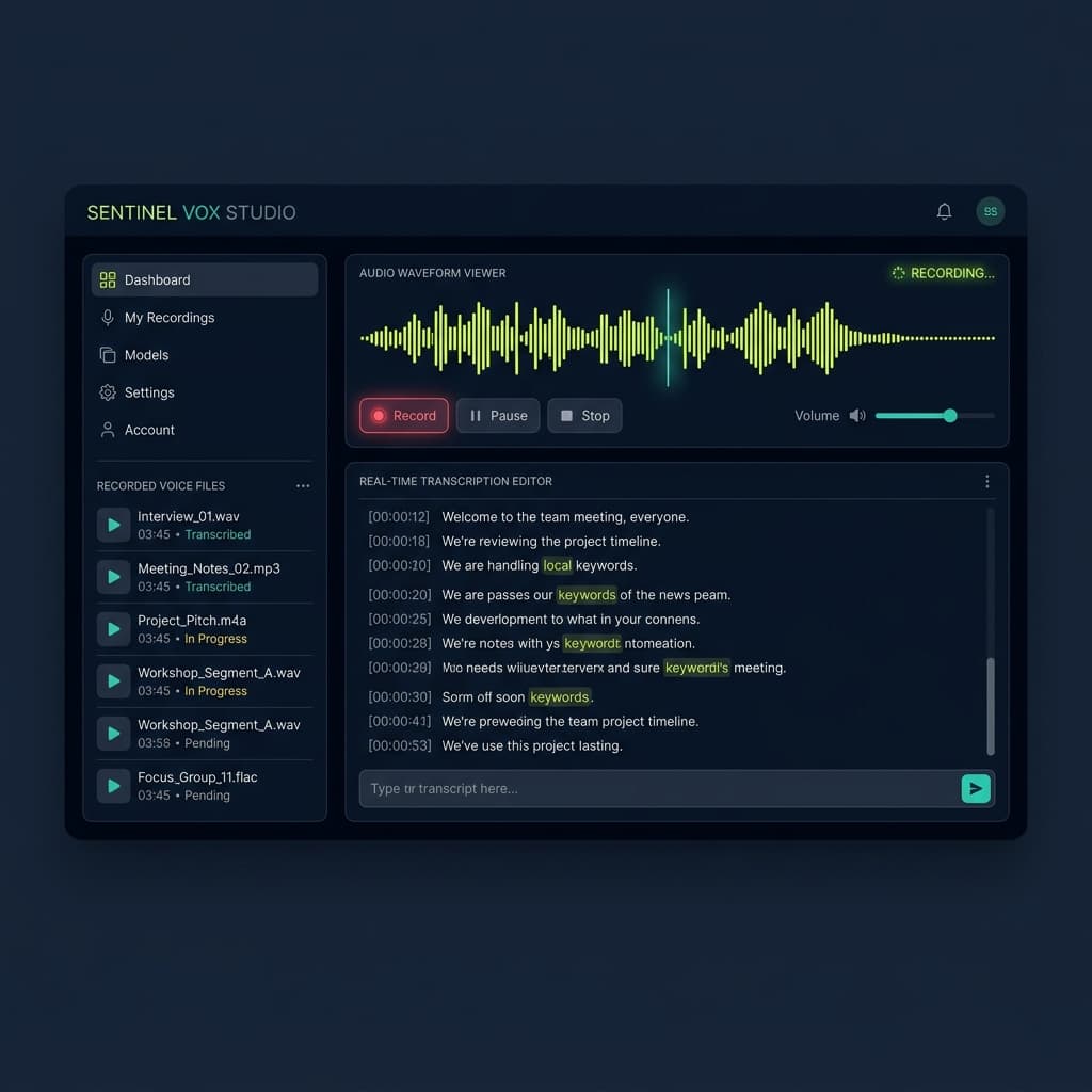 Speech-to-Text Studio